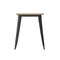 Flash Furniture 23.75 SQ Dining Table Brown Poly Top/Black Frame JJ-T14619-60-BRBK-GG - alternate 5